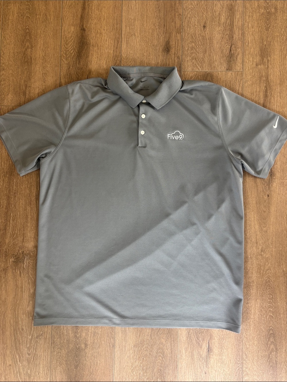 Nike Men's Gray Golf Polo XL